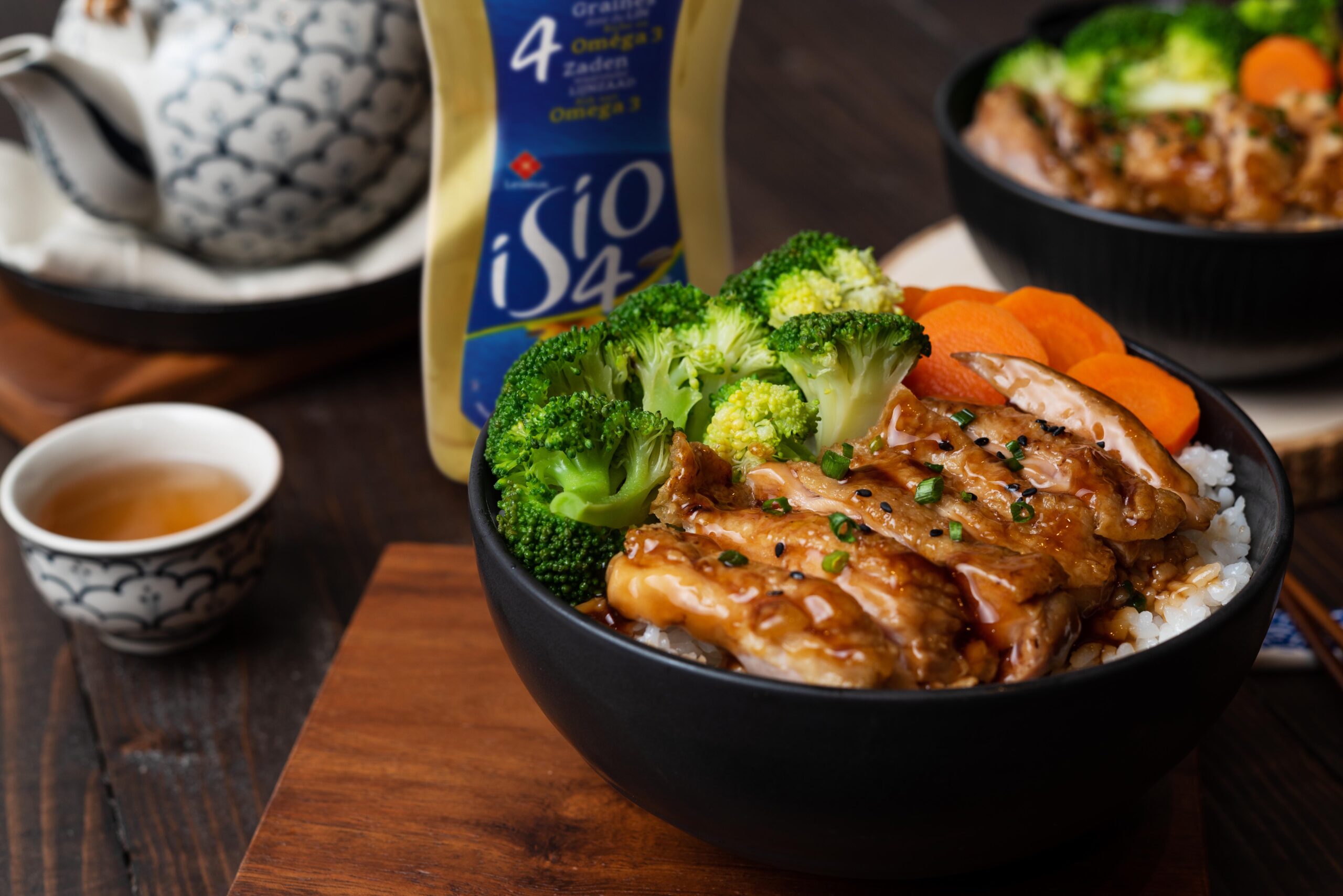 Japanese,Food,Style,:,Top,View,Of,Homemade,Chicken,Teriyaki
